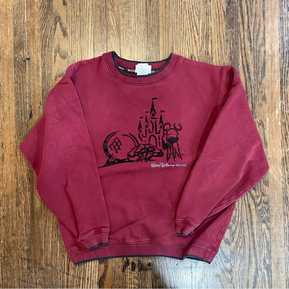 Vintage Walt Disney World Pullover Crewneck Sweatshirt